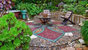 san vuon mosaic 1